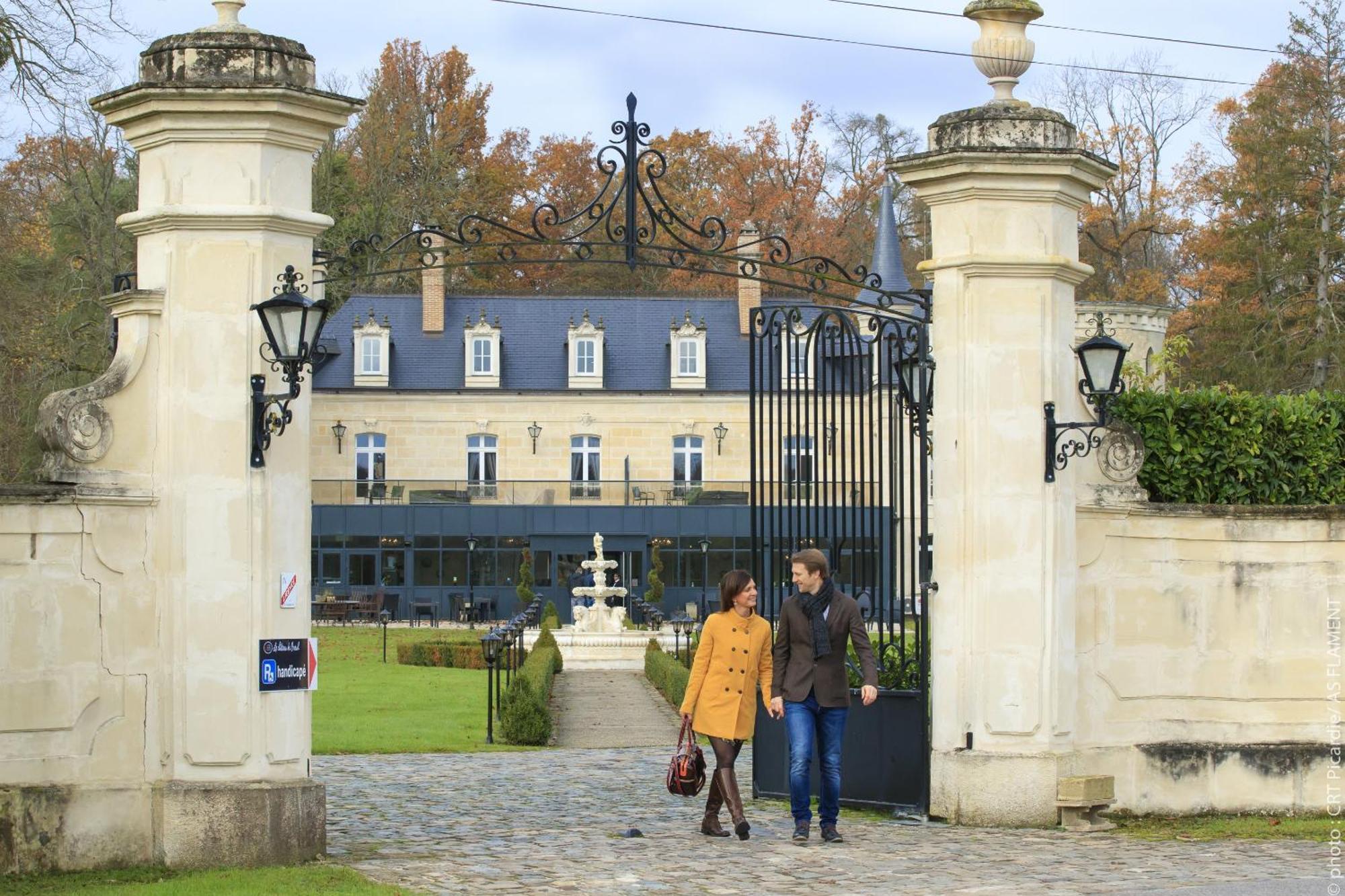 Château De Breuil Bed and Breakfast Bruyères-et-Montbérault Buitenkant foto